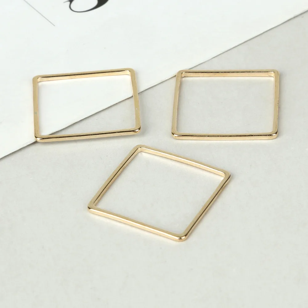 Оптовая продажа медные позолоченные Подвески KC с цветком 20 шт./лот Ювелирная