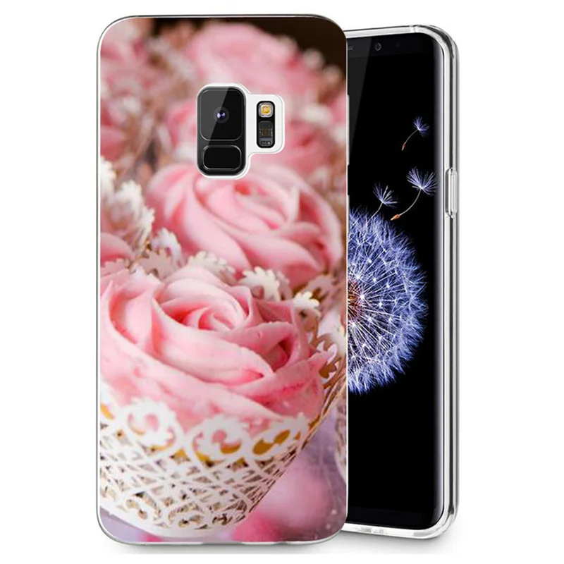Чехол для Samsung Galaxy S9 S9Plus S8 Plus S7 edge Note 8 J530F J720 A3 A5 2016 2017 TPU чехол с рисунком мороженого