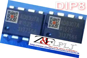 Новый оригинальный логарифмический усилитель AD8307 AD8307A DIP-8 AD8307AN AD8307ANZ DC-500 МГц 92 дБ 2