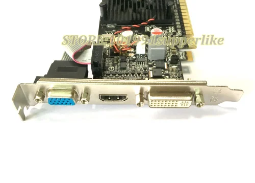 DEBROGLIE 1PCS Brand New Full height GT210 REAL 1GB DDR3 PCI-Express Graphics video card | Компьютеры и офис