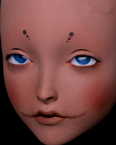 LiLi Mask-68) милая девушка Смола голова Маска кигуруми косплей японские ролевые игры аниме силиконовая маска кигуруми кукла трансвестит - Цвет: mask15