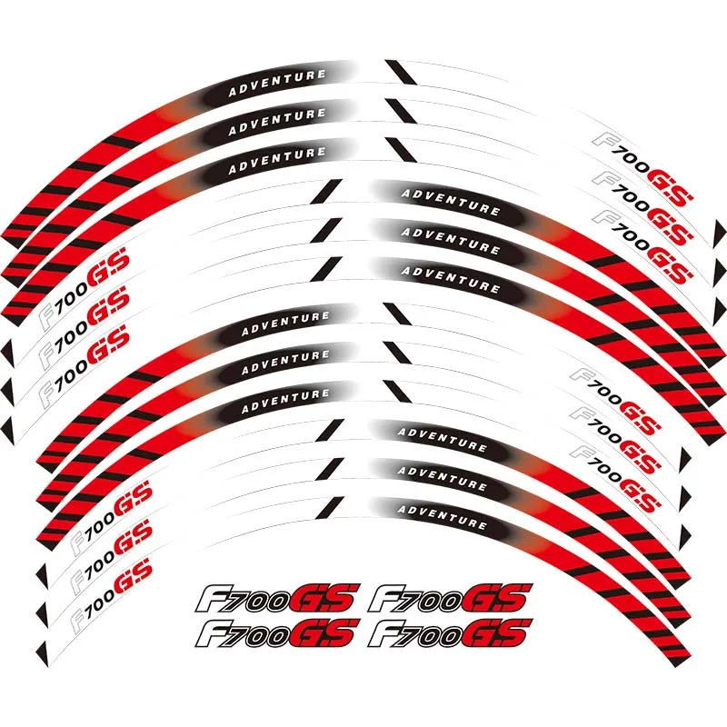 Велосипедные наклейки на колеса светоотражающая лента обод для BMW F700GS AVVENTURA 19