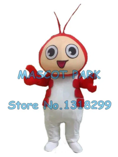 

lobstar babe mascot costume Crayfish shrimp custom cartoon character cosply carnival costume 3036