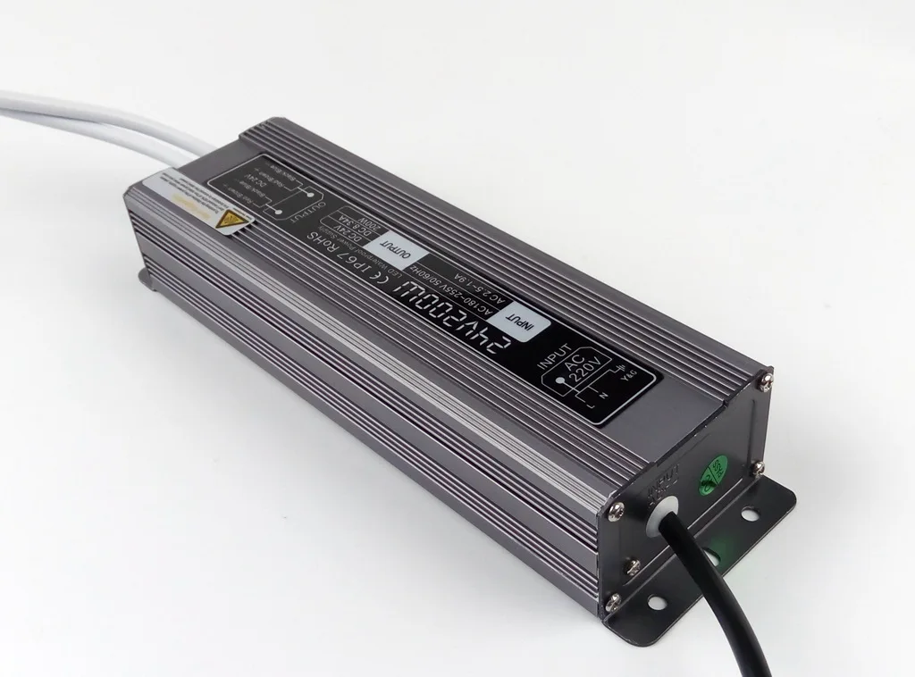 200W Waterproof LED Switching Power Supply AC 220V to DC 12V Led Transformer IP67 Outdoor Driver for Strip Flash Light | Лампы и