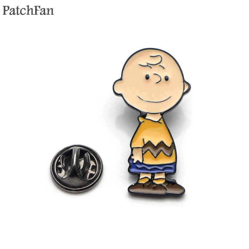 Patchfan собаки мультфильм цинкового сплава шпильки значки para рубашка сумка Одежда Кепка рюкзак броши для обуви Значки украшения A1834