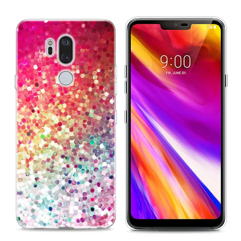 Style 06 Мягкий прозрачный силиконовый чехол для LG K50 K40 Q8 Q7 Q6 V50 V40 V35 V30 V20 G8 G7 G6 G5 ThinQ Мини Q чехол со стилусом стиль 0193A - Цвет: Style 06