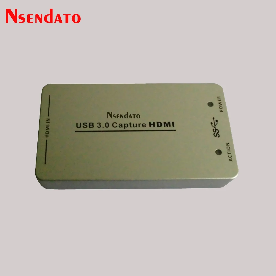 USB 1080p 3 0 60 кадров в секунду HDMI карта захвата HD захват 1.4a адаптер для Windows 7