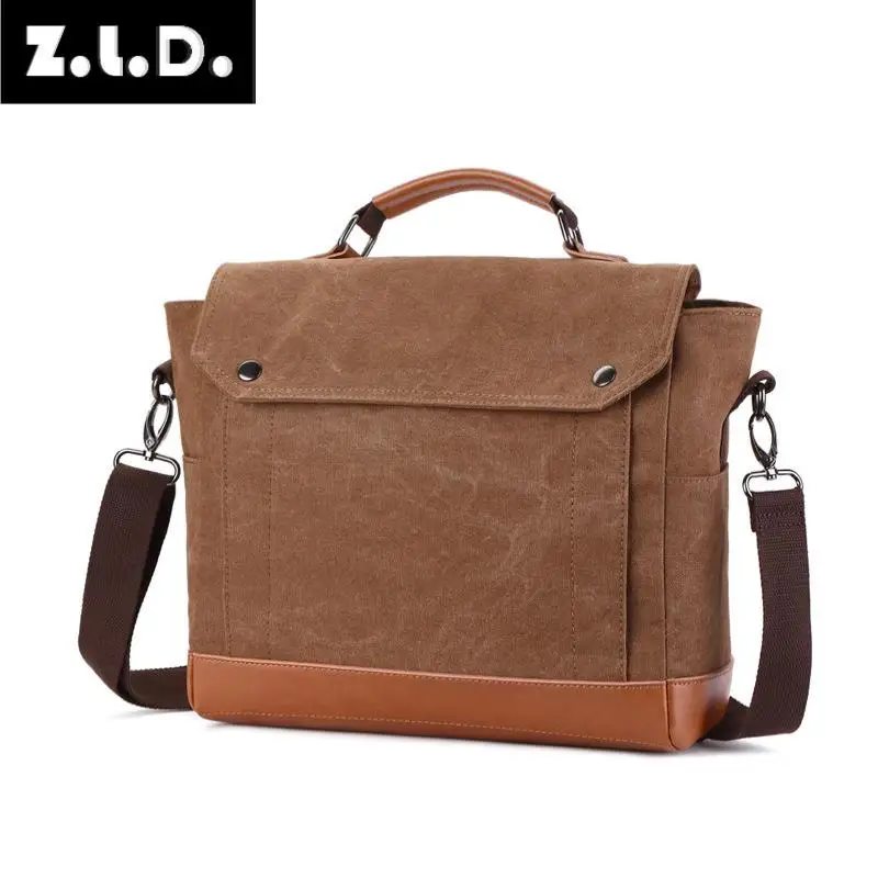 Z.L.D. Прямая продажа с фабрики новая Холщовая Сумка женская сумка через плечо