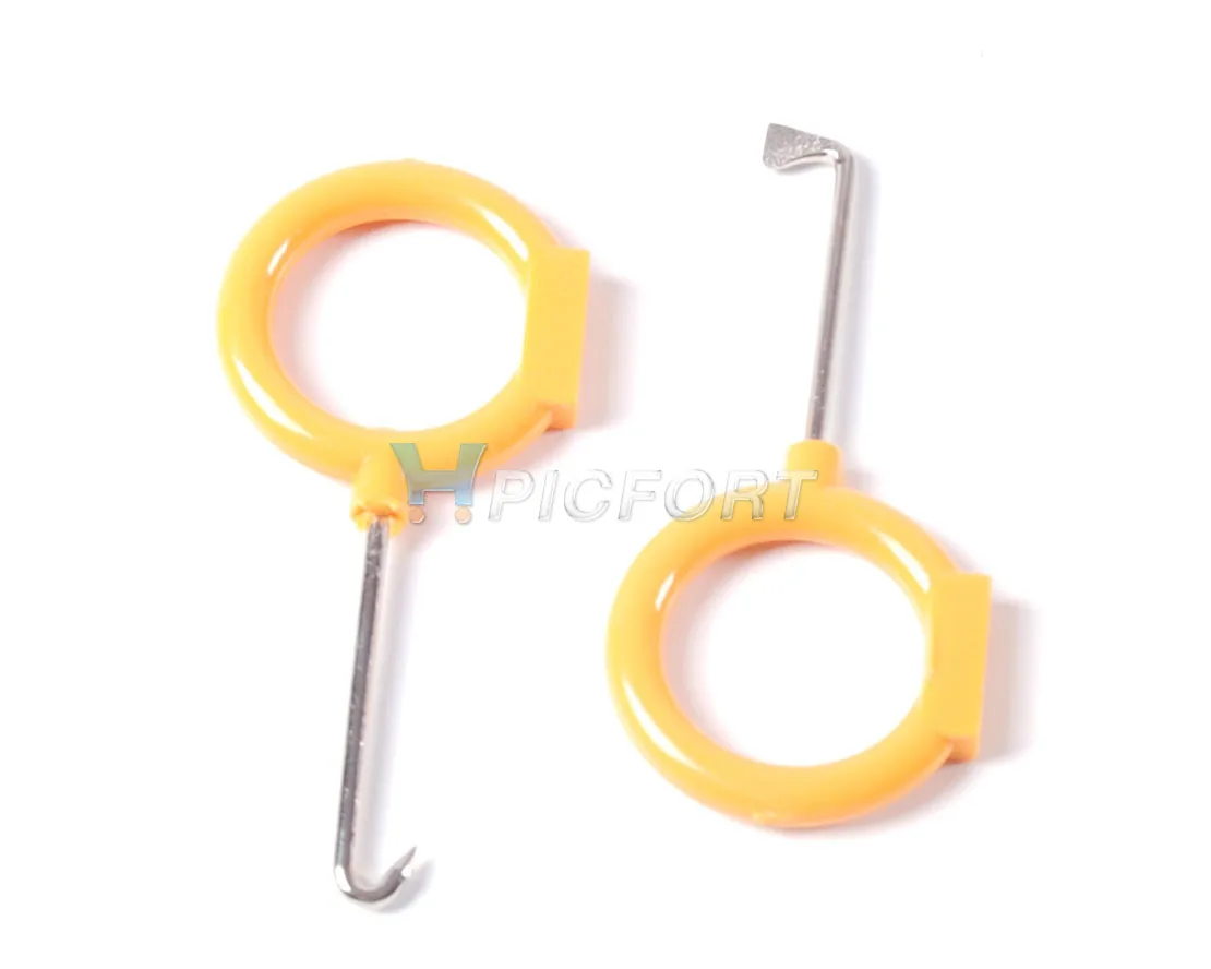 

DWCX Orange 12pcs Plastic Car Radio Door Clip Panel Trim Stereo Dash Removal Pry Install Repairing Tools Tracking