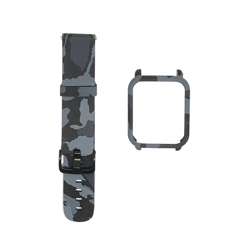 20 мм ремешок для часов Amazfit Bip Band+ PC защитный чехол крышка оболочки протектор для Xiaomi Huami Amazfit Bip Bit Lite Смарт-часы