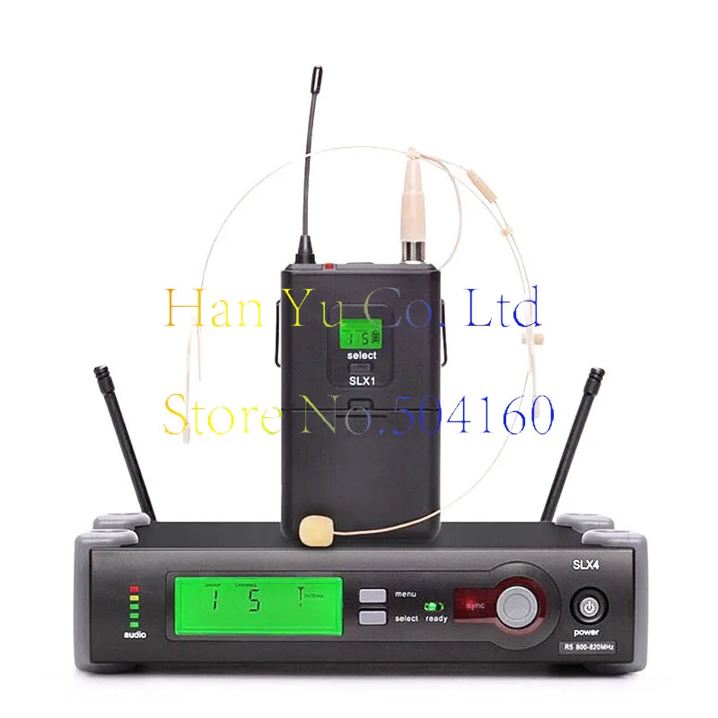 UHF SLX24/BETA58A профессиональный беспроводной микрофон ручной петличный наушники
