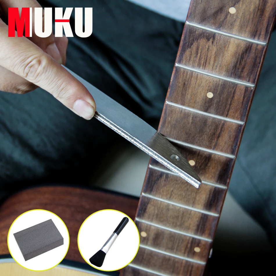 Пилка из нержавеющей стали для гитарные лады с алмазными абразивами чистящая