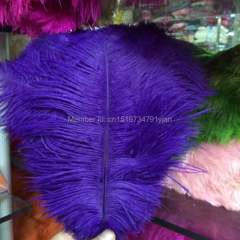 10 шт. декоративные перья страуса 20 25 см|feather purple|decorative feathersostrich feather |