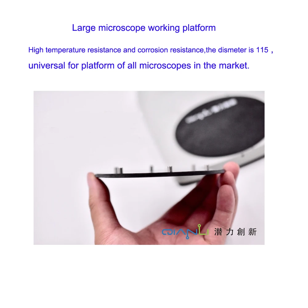 Qianli универсальный большой микроскоп ремонт верстак платформы высокая