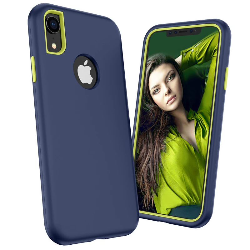 Чехол для телефона s для iPhone Xs Max X XR 6 6s 8 7 Plus ударопрочный защитный чехол Гибридный жесткий резиновый защитный чехол