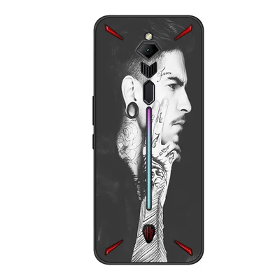 Красивый чехол для Nubia Red magic 3 Мягкая силиконовая задняя крышка для Nubia Redmagic3 чехол для телефона Redmagic 3 NX629J корпус TPU бампер - Цвет: A8