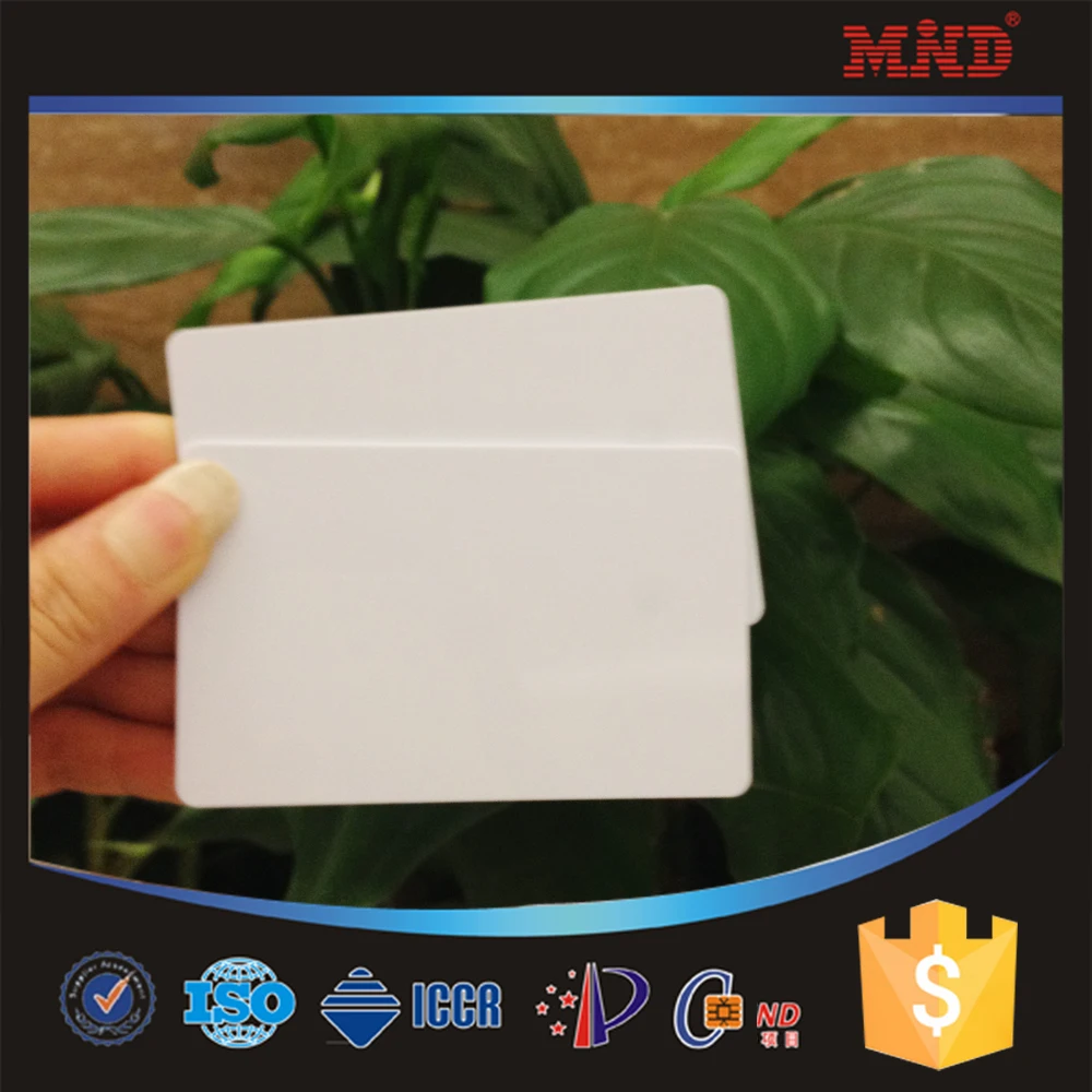 

200pcs Inkjet Printable blank PVC card with printing both sides for Epson l900 printer