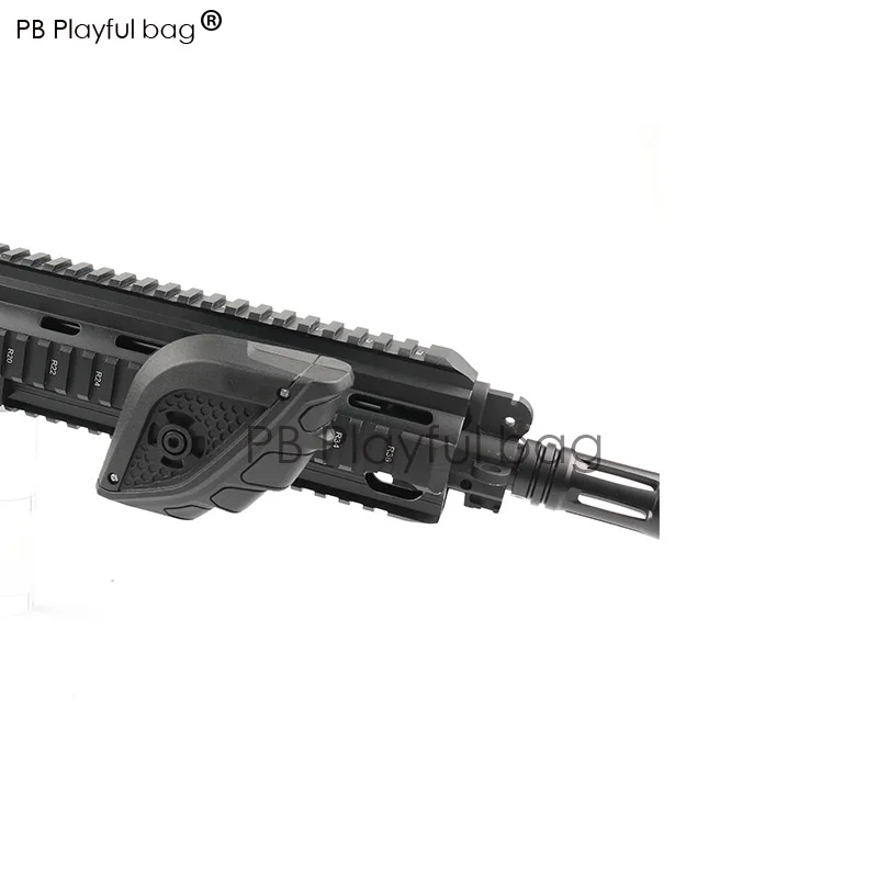 Уличная спортивная тактика diy cs гелевый шариковый пистолет ручка jinming9 M4 HK416 модифицированный треугольник Вертикальная нейлоновая ручка аксессуары LD67