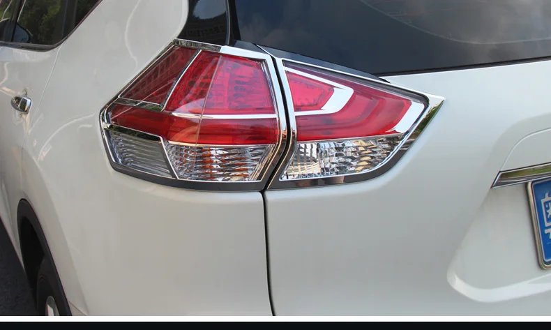 Для Nissan X-Trail T32- задний светильник, накладка на задний фонарь, XTrail X Trail ABS, хромированная отделка, аксессуары для стайлинга автомобилей