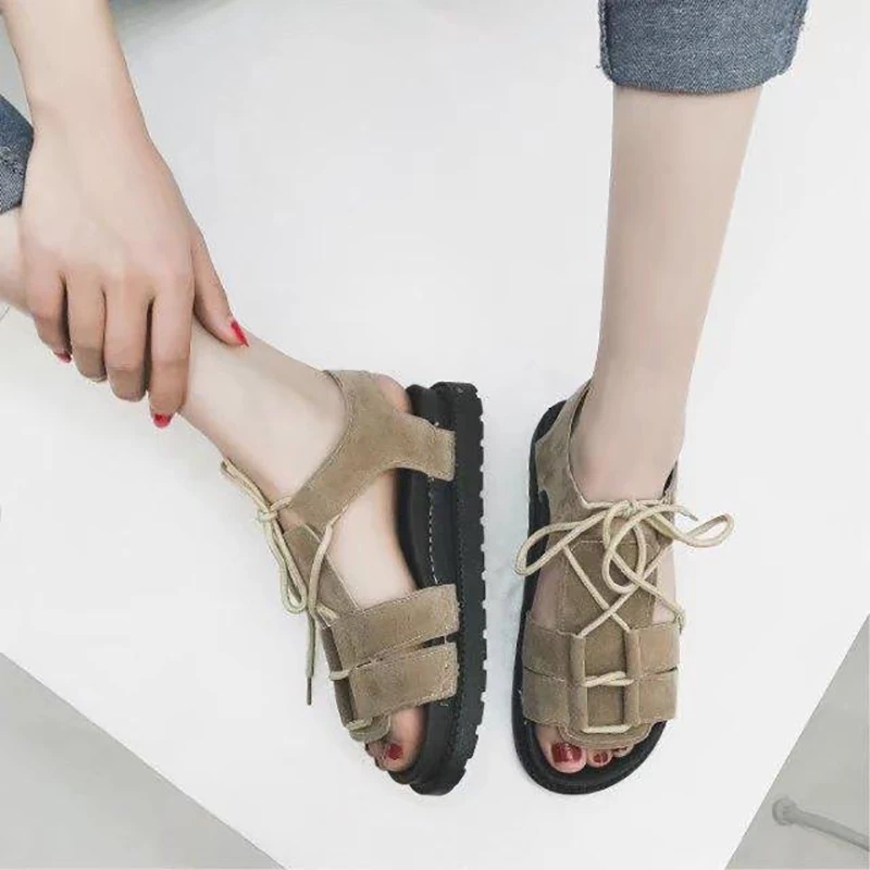 Популярные новые мягкие удобные женские сандалии повседневные сапоги-чулки