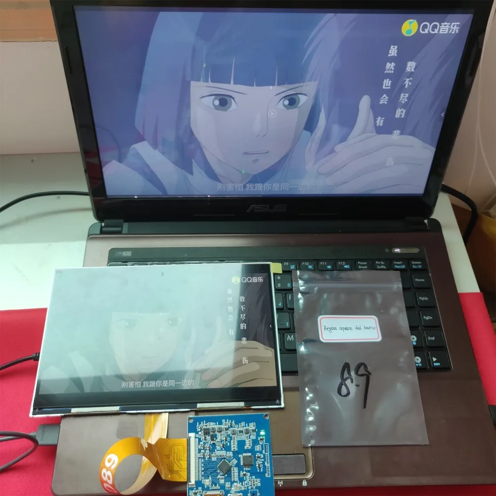 8,9 дюймов 2560*1600 2k 1440p ips ЖК-дисплей монитор с HDMI-MIPI плата драйвера 50 Гц для DIY DLP 3d принтер Raspberry PI 3 PI 4b