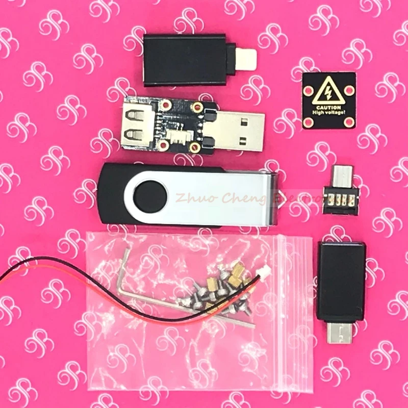 USB killer V3.0 гравированная версия U disk миниатюрный высоковольтный импульсный