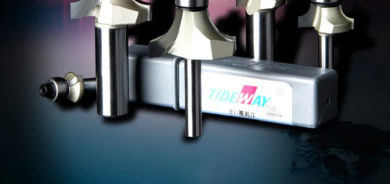 Tideway деревообрабатывающий Круглый Бит бухты профессиональный класс фрезы для дерева с подшипником угловой круглый над бит фрезы