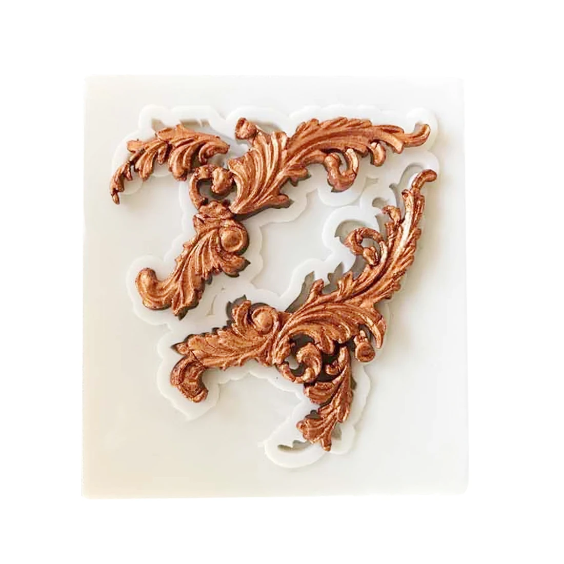 Sugarcraft 1 шт. кухонные инструменты силиконовые формы для тортов ретро рамка помадка