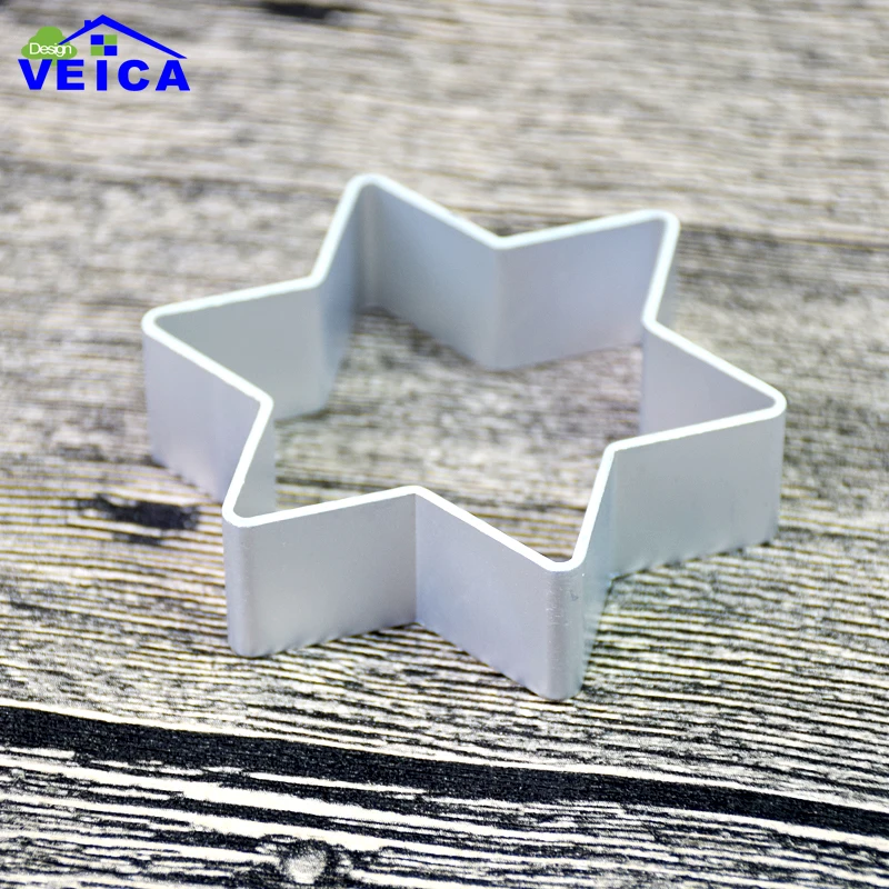 Рождественская алюминиевая форма для печенья 7 шт./лот помадки сделай сам резаки