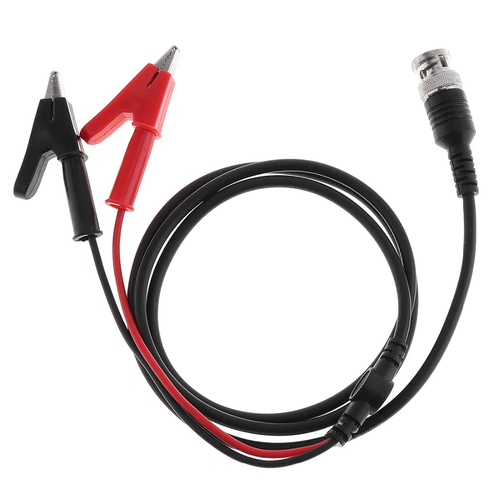 BNC Q9 к двойным зажимам типа крокодил электрические зажимы из цинкового сплава