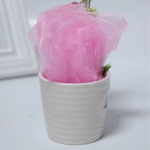 Light pink 10 м* 47 см пряжа Тюль ролл прозрачная органза со стразами день рождения, мероприятие, Вечеринка свадебные украшения Baby Shower - Цвет: Light pink