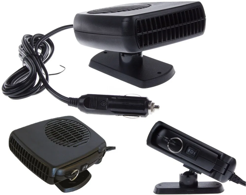 Автомобильный обогреватель 12 в пост. Тока 2 вентилятор для охлаждения ветрового