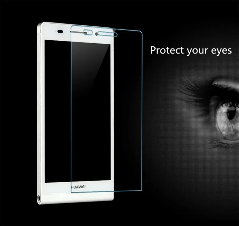 2.5D Премиум Закаленное стекло протектор экрана для Huawei P6 P7 P8 P9 P10 Lite 2017 Honor 6 7 8 9 3X 3C 4A