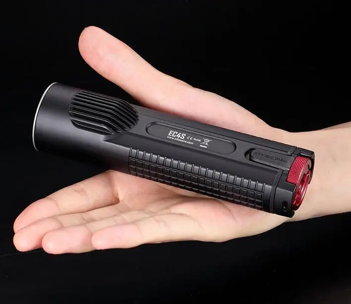 NITECORE EC4S тактический фонарь CREE XHP50 max 2150 люмен дальность луча 280 метров уличный