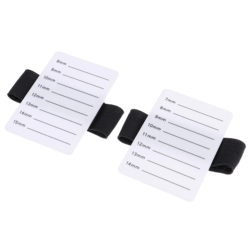 

Fake Eyelash Tray Strip Stand Individual Eyelash Extensions Hand Plate Eye Lash Grafting Stand Palette Makeup Tool 7-14mm/8-15mm