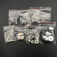 1set 1 75mm 2 853mm belted dual drive two wheelstrong and silent bowden extruder screw nut kit for diy reprap um 3d printer