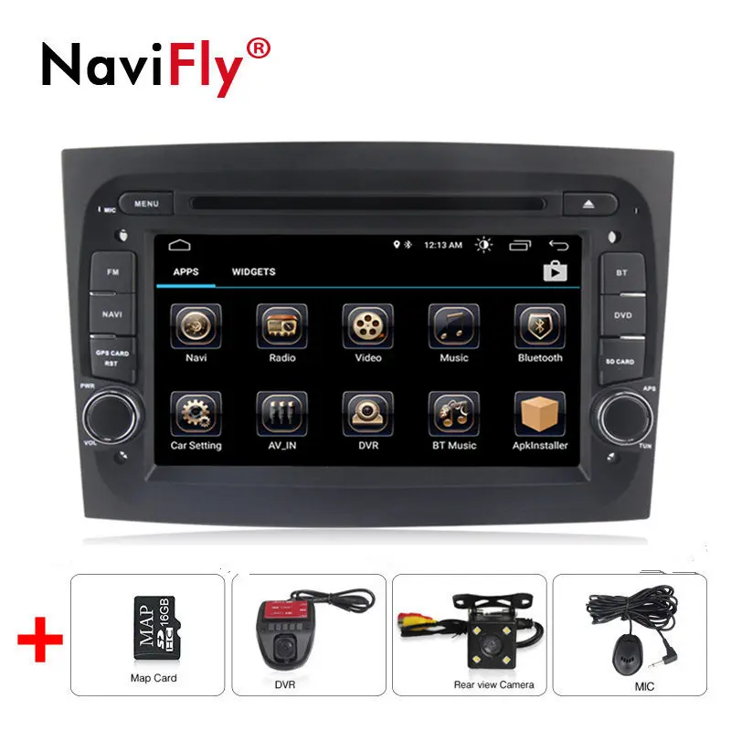 Новинка! HD1024* 600 Android 8,1 Автомобильный мультимедийный dvd-плеер gps навигации для FIAT DOBLO автомобильный радиоприемник FM WI-FI RDS USB SD