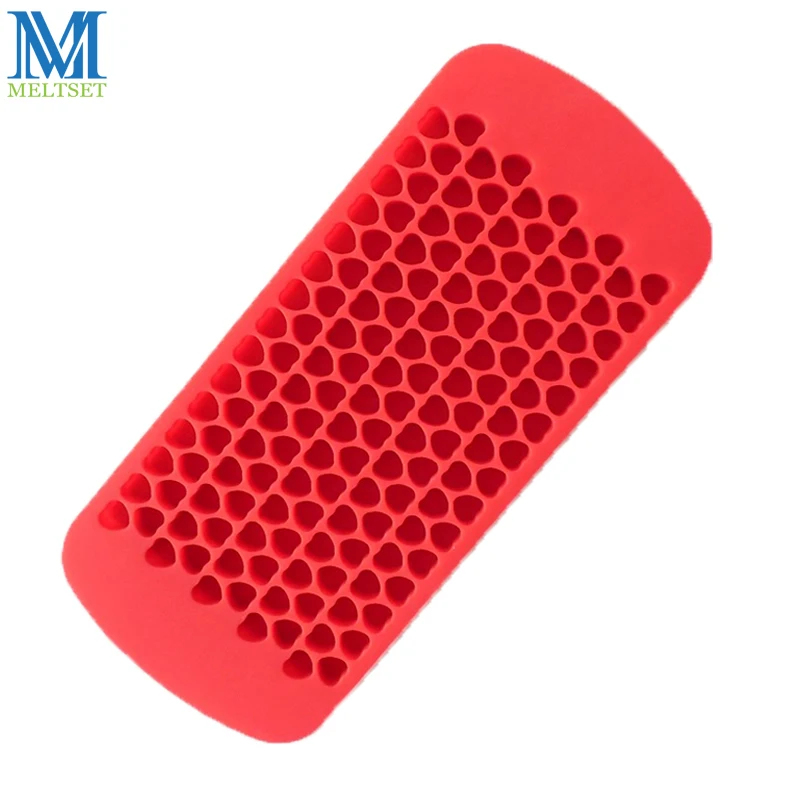 150 отверстия Сердце Силиконовая форма для изготовления мороженого мини льда Куб