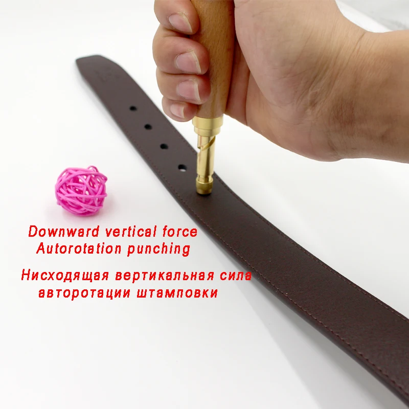 Автоматические ремни с 5 отверстиями бесшумные вращающиеся пробивные стальные