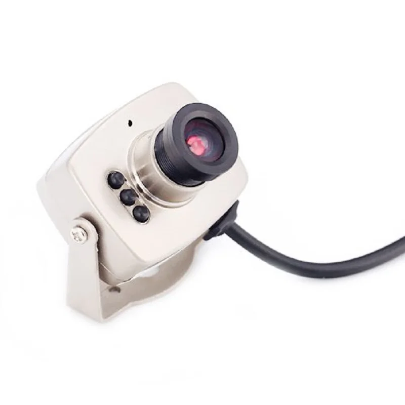 Cheap 700tvl Hd Mini CMOS CCTV Security Camera 6 LED Night Vision Wired Indoor Home Surveillance Cam With Audio | Безопасность и