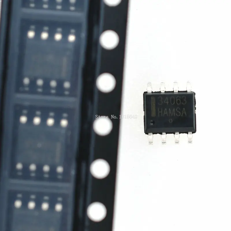 10PCS MC34063 MC34063A 34063 SOP-8 Power Chip SMD IC New | Электронные компоненты и принадлежности