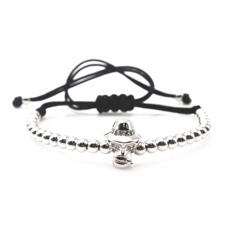 MR. JEWELRY очаровательный браслет для женщин и мужчин бусины из нержавеющей стали