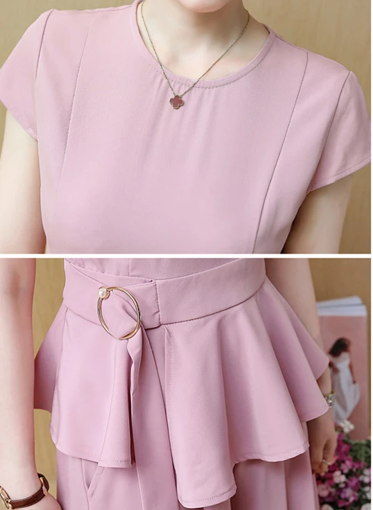 Tunic Туника Женский комплект 2 шт. Лето 2019 плюс размер спортивный костюм наборы