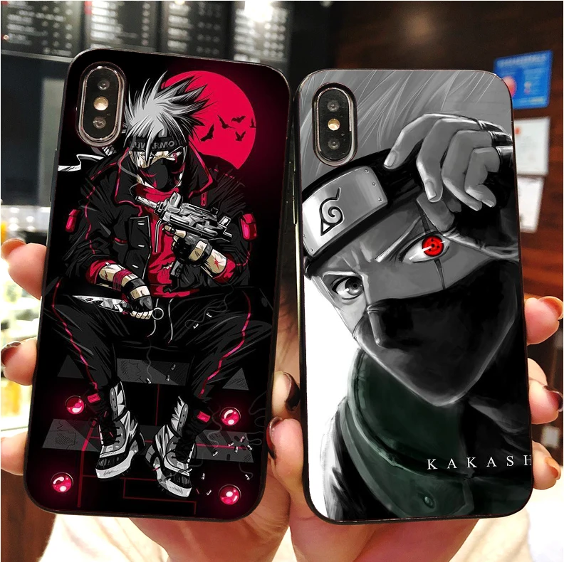 Японский мультфильм Наруто Мягкий Силиконовый ТПУ чехол для телефона iPhone MAX XR XS X10 5 5S 5SE 6 6S 6 7 8Plus 11 Pro MAX