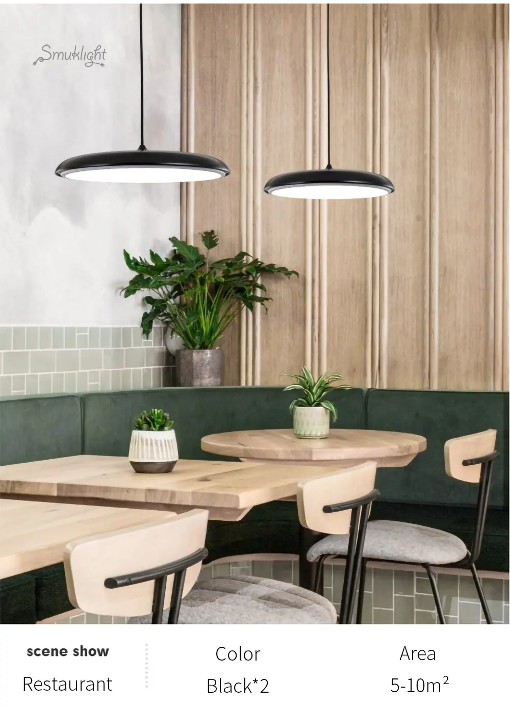 Modern nordic LED Pendant lamp Art Design metal iron Acrylic suspension Round Plate light RC Dimmer creative thin hanging Lamp