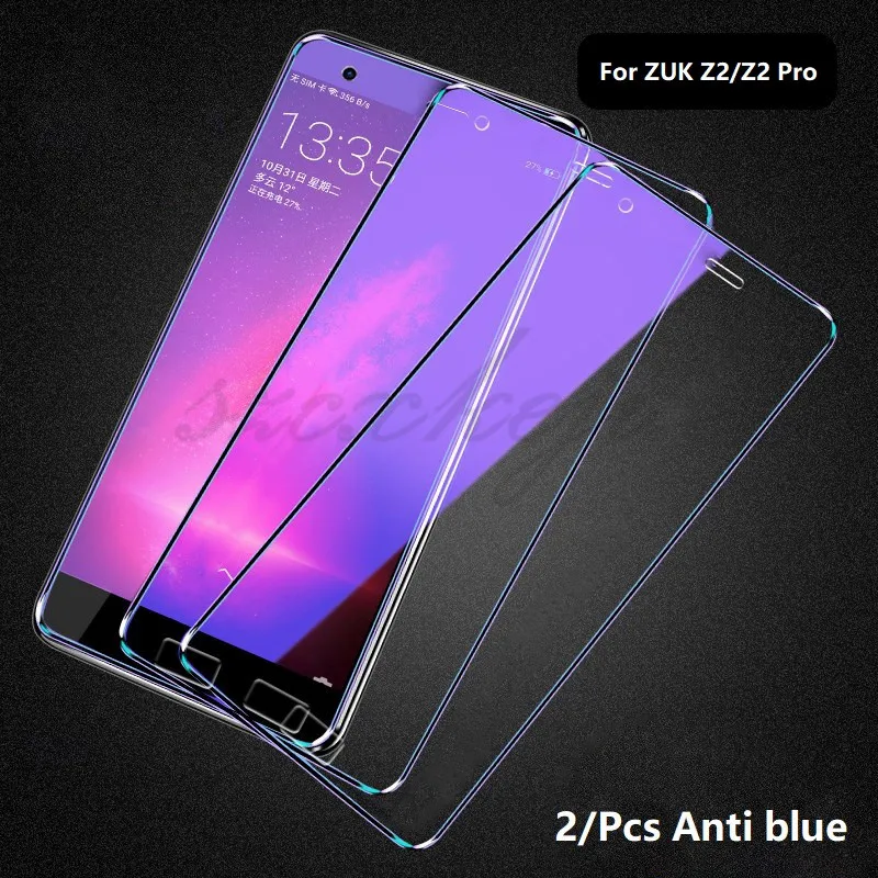 2 шт./лот 9H полное покрытие закаленное стекло для Lenovo ZUK Z5 Z2 Pro защита экрана