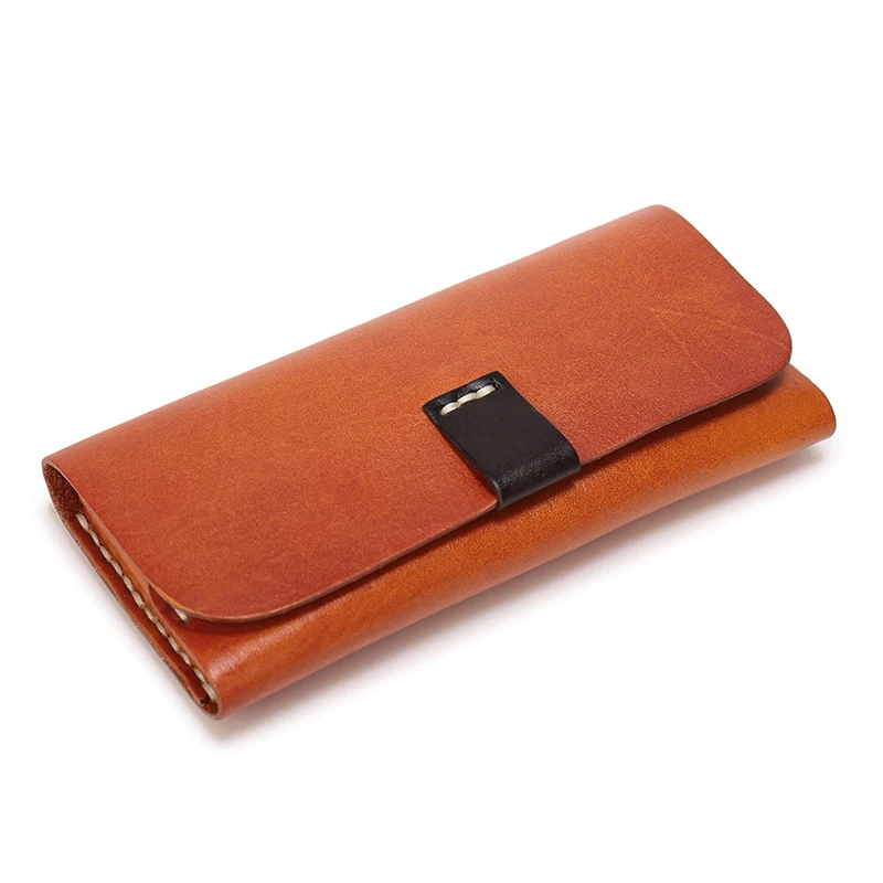 Унисекс Винтажные Солнцезащитные очки клатч растительного дубления из