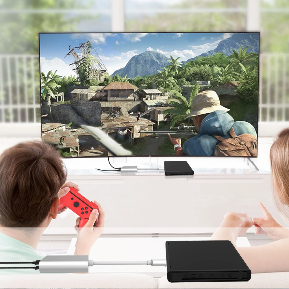 Плата адаптер MYRIANN 1080P HDMI Type C для Nintendo Switch ТВ кабель преобразователь Switch|dock hdmi|dock