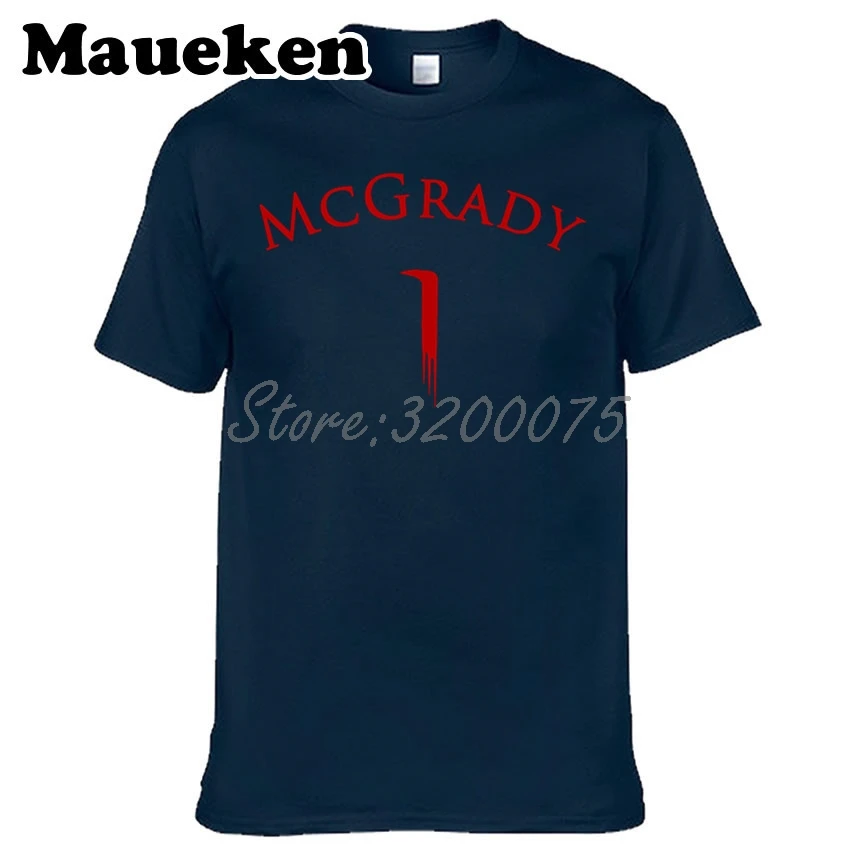 Мужская футболка trace McGrady #1 T Mac Legend Hall of Fame Leading Houston scorer для фанатов подарок W0521009|shirt