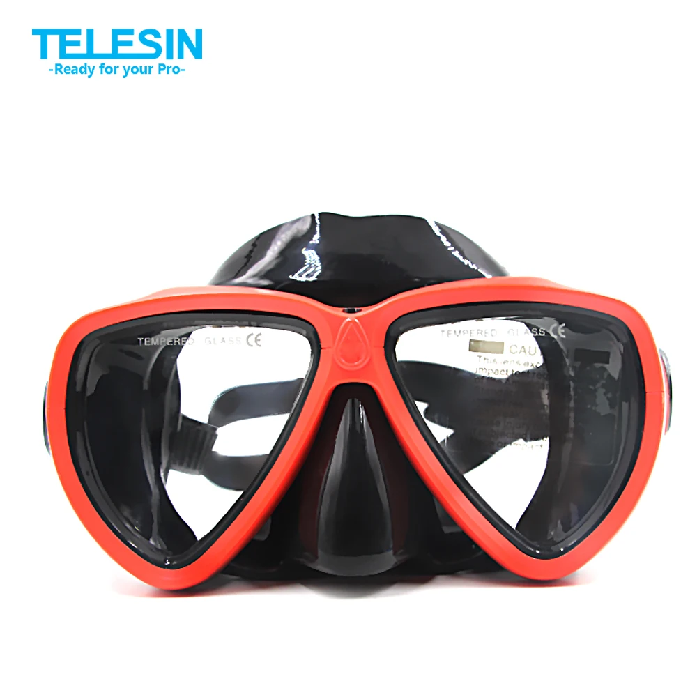 TELESIN маска для подводного плавания Очки GoPro Xiaomi Yi SJCAM SJ4000 SJ5000 DJI Osmo Action EKEN